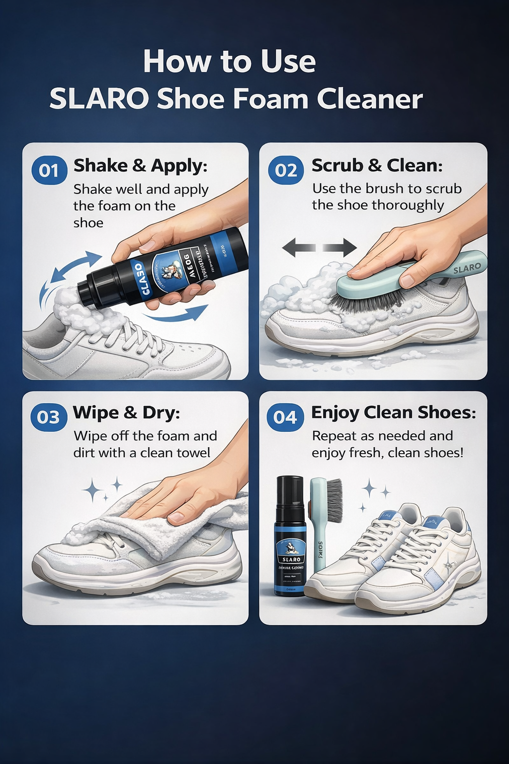 Shoe Foam Cleaner
